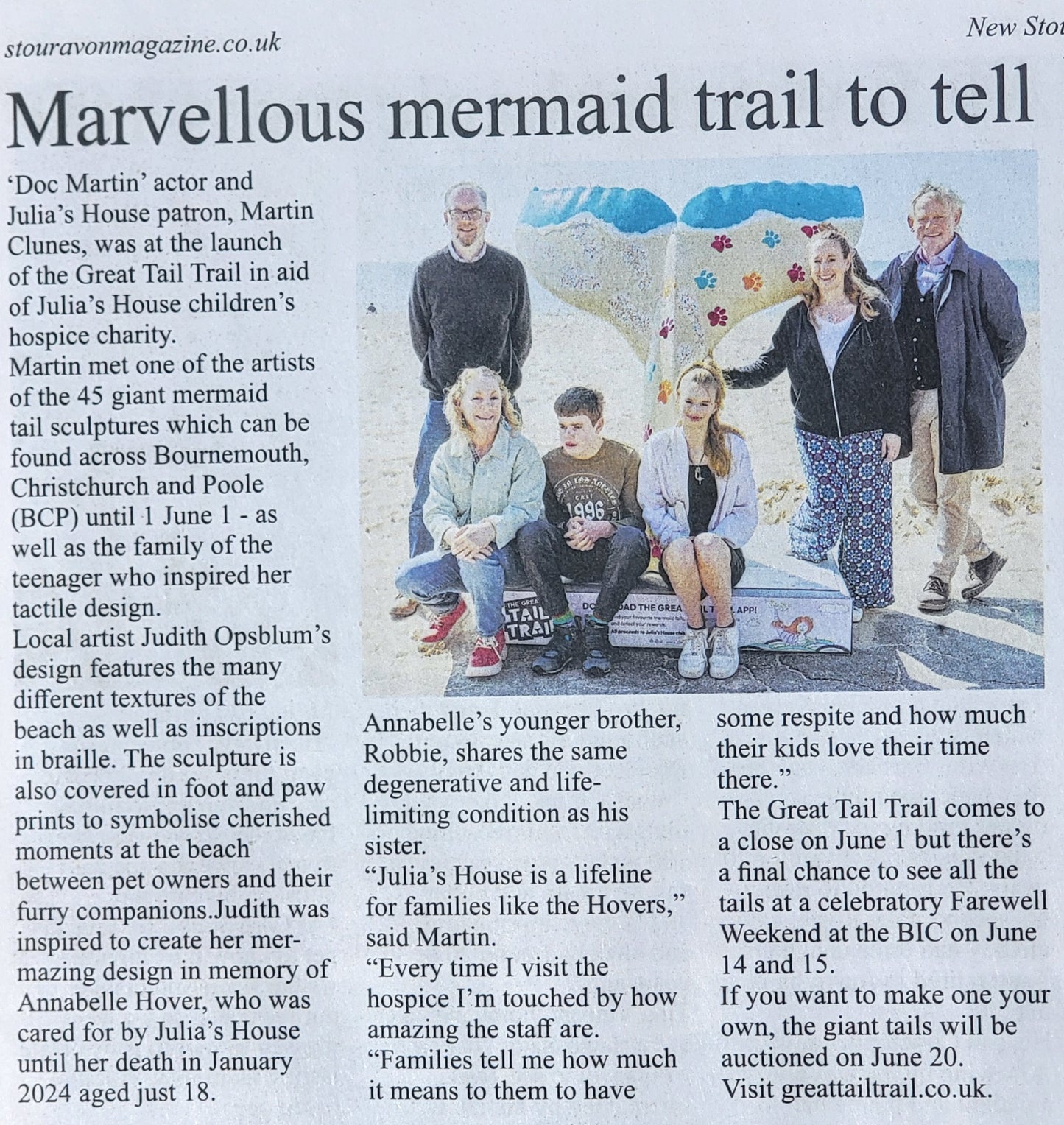 Footprints in the Sand (Mermaids Tail)