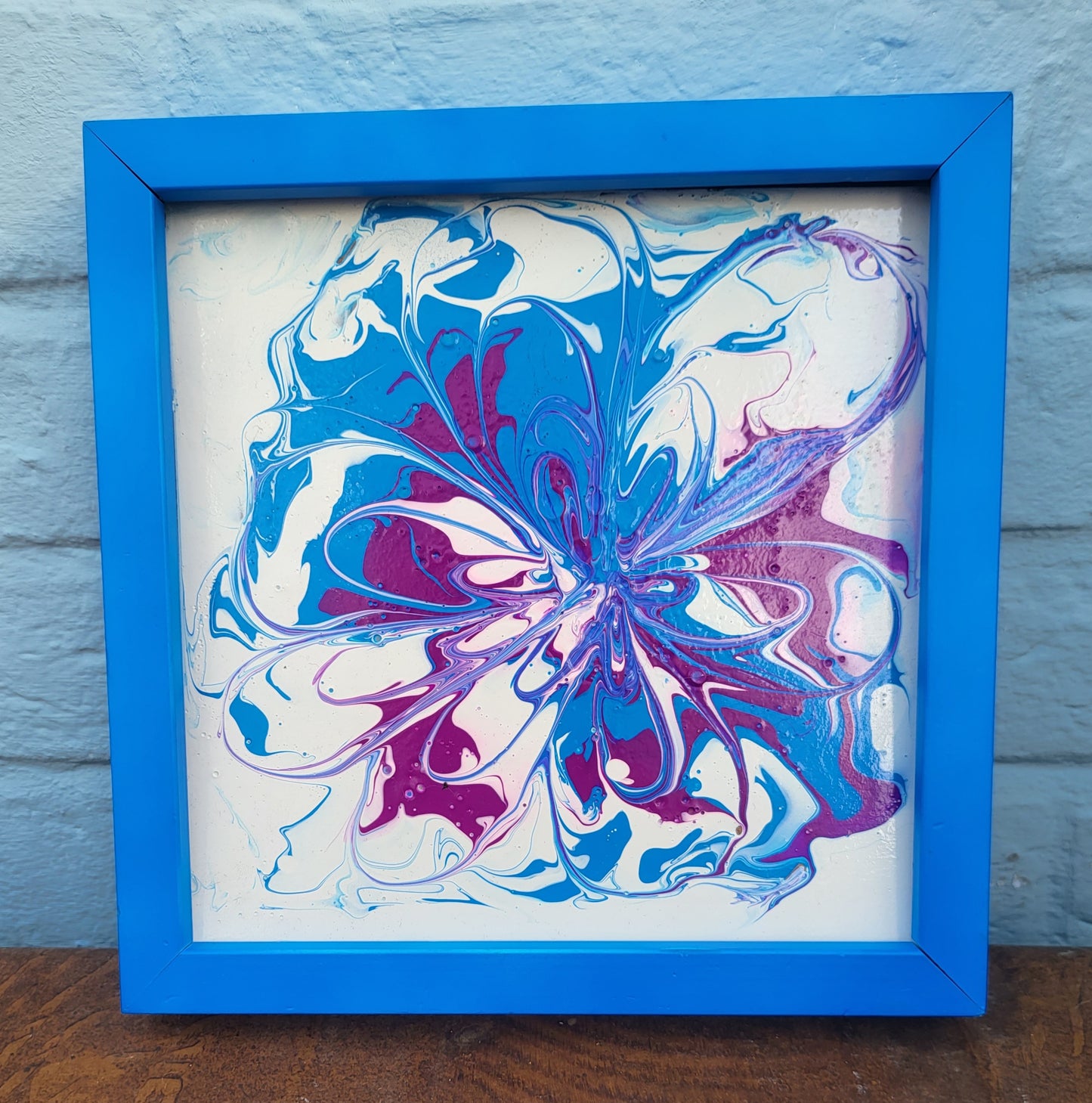 Abstract Blue