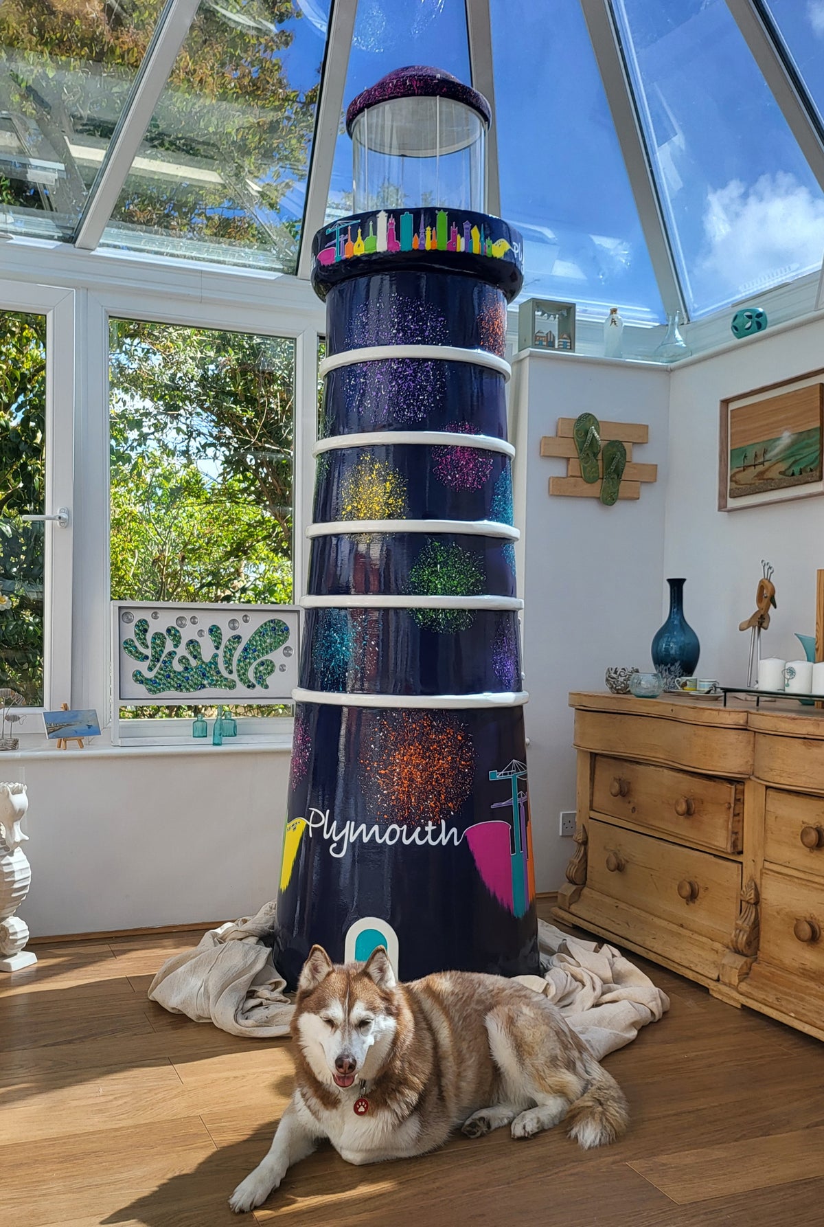 Lighthouse "Let's Celebrate" - SOLD